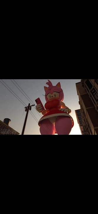 Follow me and be a giant with me  #amyrose#giantessgrowth