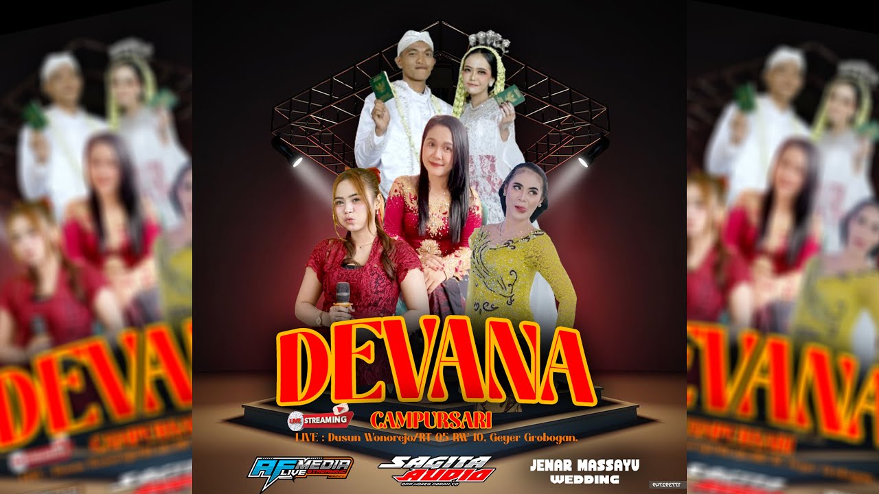 🔴LIVE DEVANA MUSIC - WEDDING YOHANES & YUNITA - JENAR MASSAYU WEDDING - SAGITA AUDIO -GEYER 15-01-26
