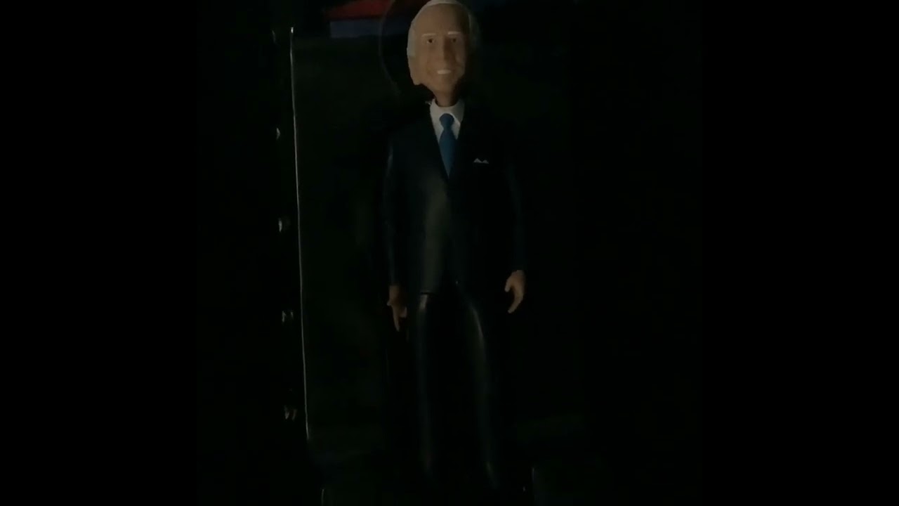 President Joe Biden action figure got a Christmas speech