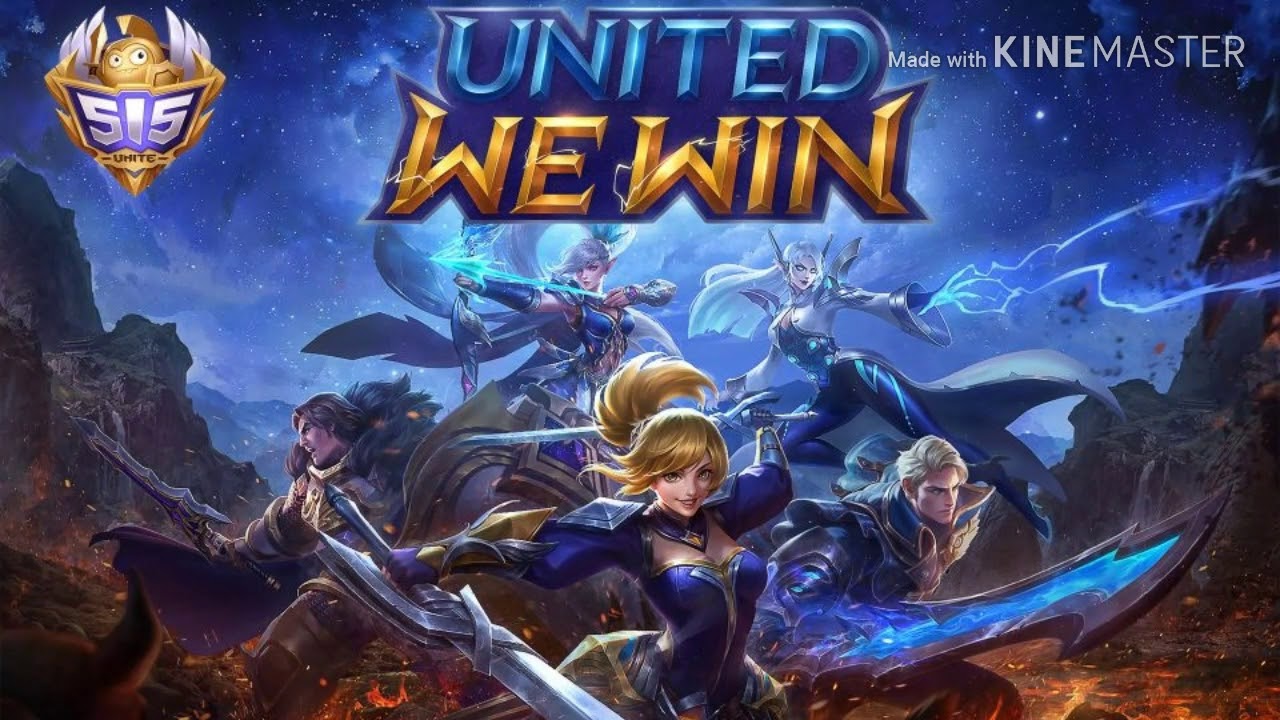 United we win lyrics 515 theme song mlbb youtube