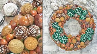 The most natural wreath you&#39;ve ever seen! An incredible abundance of nature&#39;s gifts!