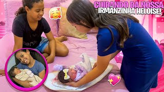 Thumbnail for CUIDANDO DA NOSSA IRMÃZINHA HELOISE PELA PRIMEIRA VEZ‼️🥹💖