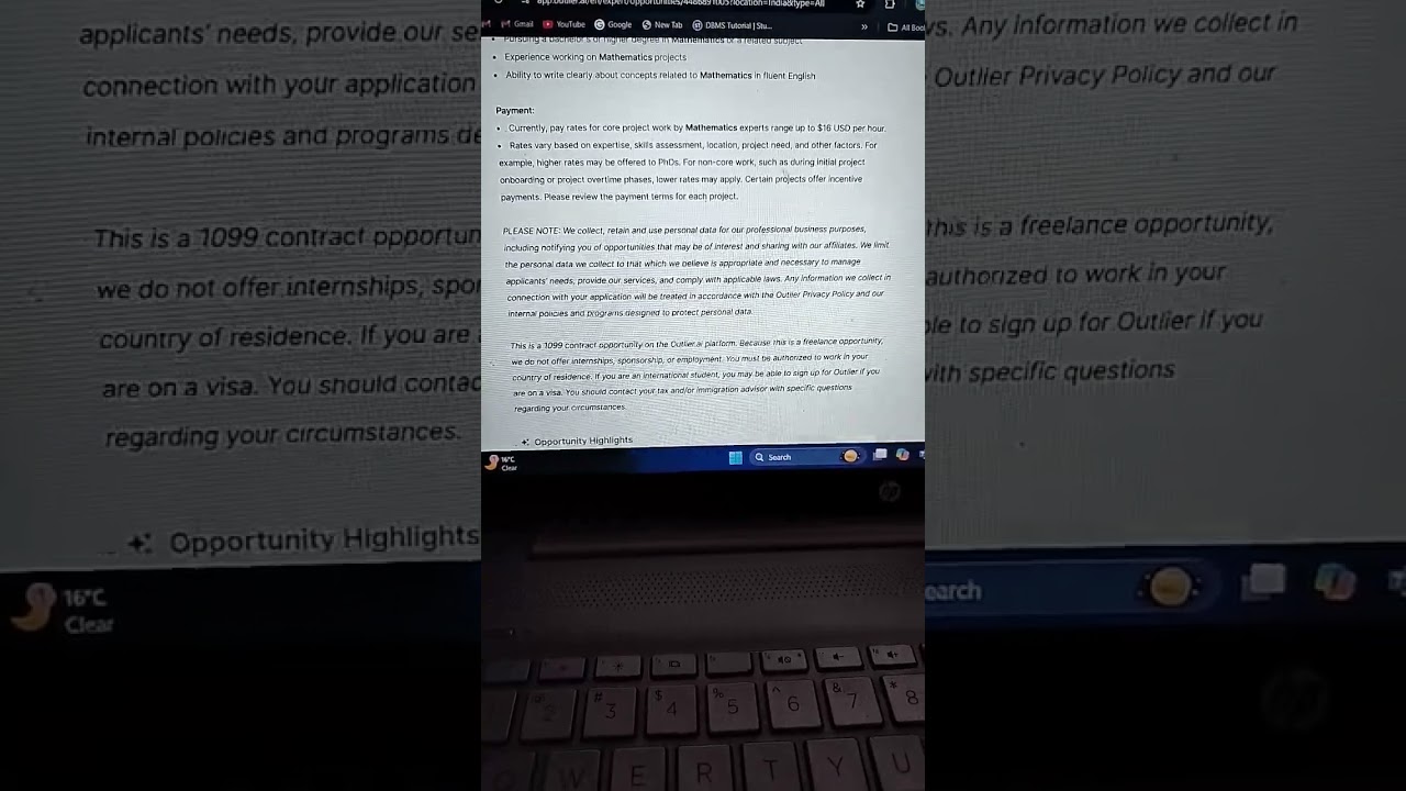 Outlier proof | Ai Platform | Outlier earning| Work From Home | Remote Freelance | outlier ai jobs
