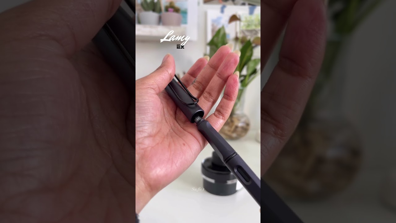 Unboxing LAMY safari steel black Matt 