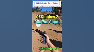 CZ Shadow 2 Can You Count 93% Master #competition #coyledcobra #callofduty #cobraready #practice