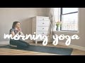 Christian yoga morning flow gentle 12 min warmup