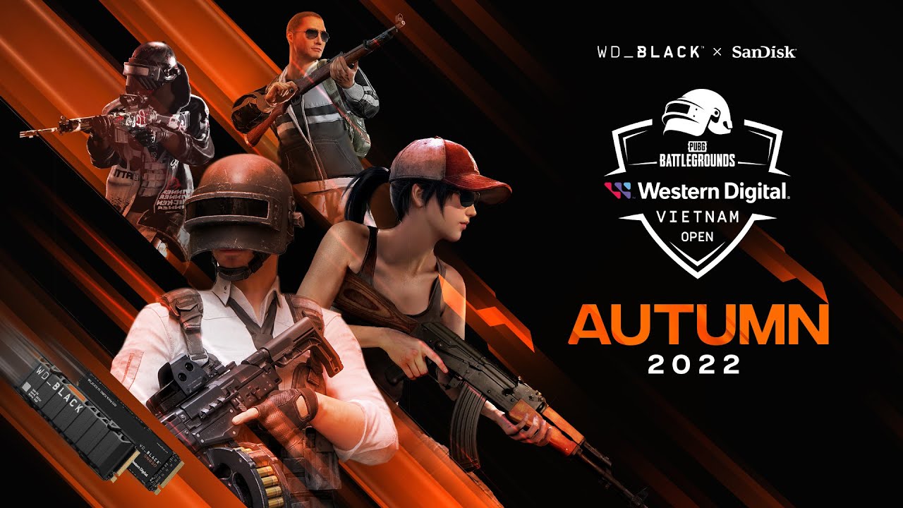 Trailer giải đấu Western Digital PUBG Vietnam Open Autumn 2022