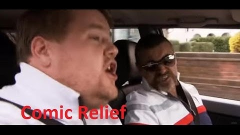 Watch Comic Relief video George Michael in James Corden