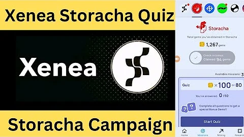 Xenea Wallet Storacha Campaign | Xenea Wallet Airdrop New Mission Quiz Answer | Xenea Voucher Code