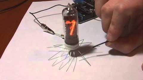 Arduinix Nixie Tubes Test 1