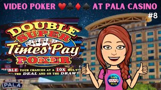 Fun Session with Lucky Mr B 🎉 Video Poker at Pala Casino 8 E440 #videopoker,#casino,#gambling screenshot 3