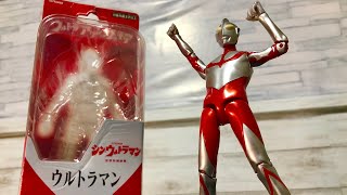 【シン・ウルトラマン】ウルトラアクションフィギュア　シン・ウルトラマンレビュー(細身の感じがエヴァっぽい。低価格アクションフィギュア、いち早く登場！）