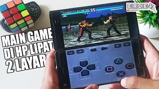 MAIN GAME NARUTO, PUBG, FF, GENSHIN IMPACT, PES, GTA, TEKKEN DI HP LIPAT 2 LAYAR MURAH - ZTE AXON M