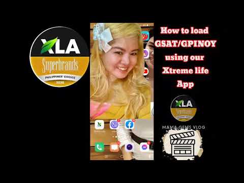 How to Load GPINOY/GSAT using XTREME LIFE APP