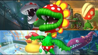 Petey Piranha Racing On His Favorite Courses Mario Kart 8 Deluxe
