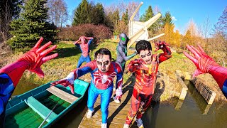 3 SPIDER MAN’S escape MEXICO zombie SPIDEEMANS we need to BLAME SERBIAN DANCING LADY(abandoned pov)