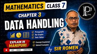 📘 Class 7 Mathematics | Chapter 3: Data Handling Part 3 | Complete Explanation In Manipuri |PpLive |