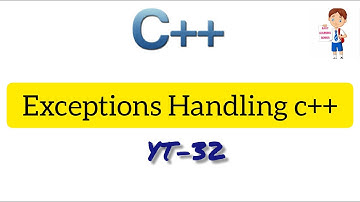 Exceptions Handling C++ program daily learning practice coding progress skills YT 32ELG