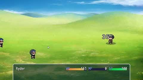 RPG Maker MV  First attempt at Action Seq Battle Packs