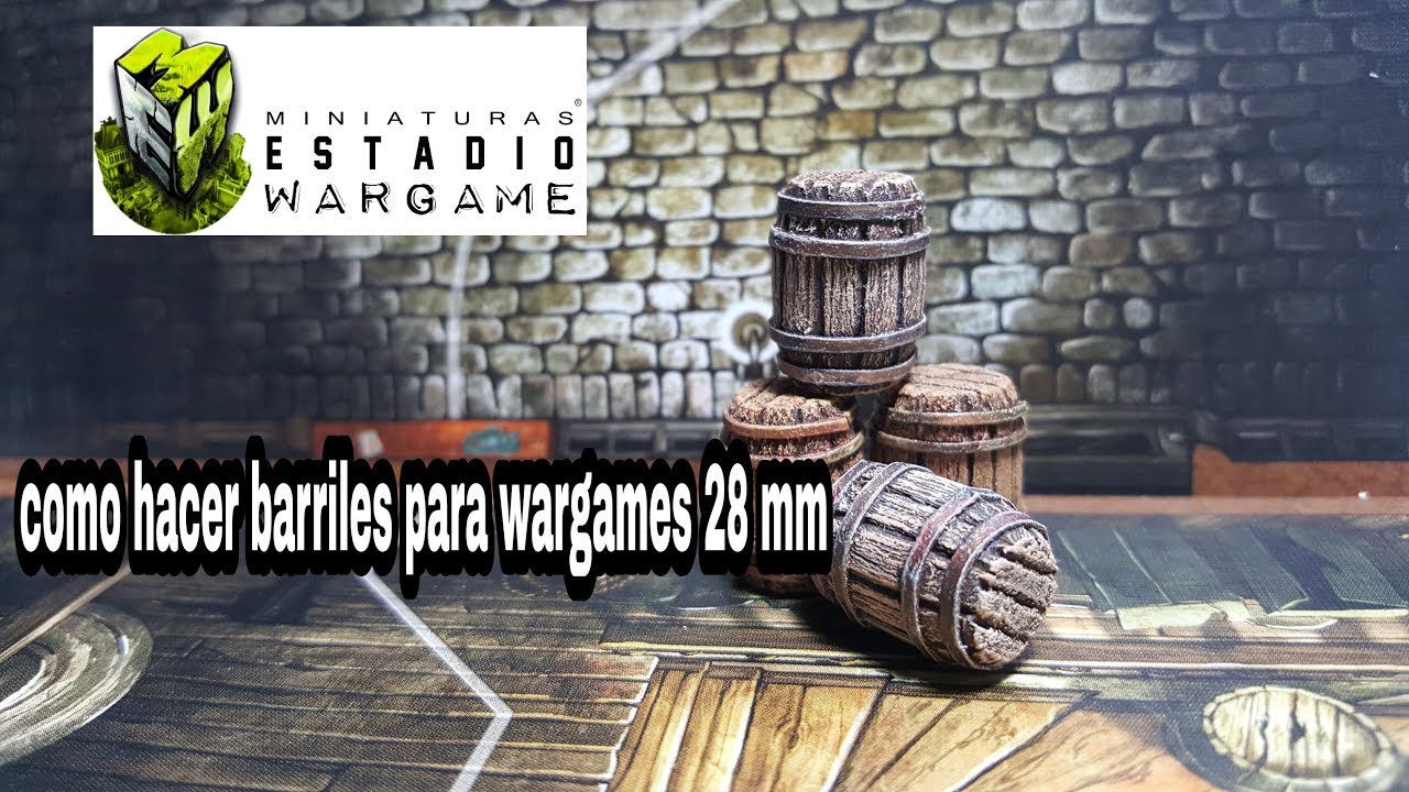 Set De 3 Barricadas De Barriles Sci-Fi Para Wargames – Cobertura Táctica Para Miniaturas 28 Y 32 Mm