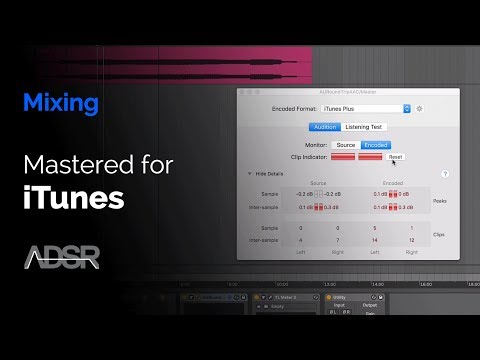 Mastered for iTunes - Free tools from Apple