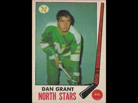 Danny Grant Minnesota North Stars 1969-70 O-Pee-Chee 125 NHL Hockey Card