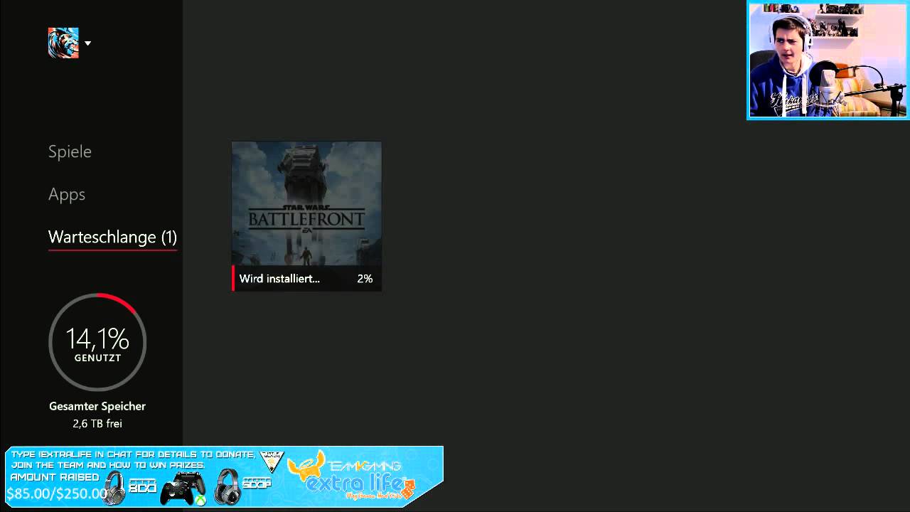 Extra Life Charity Marathon Livestream von 17 Uhr - 20 Uhr