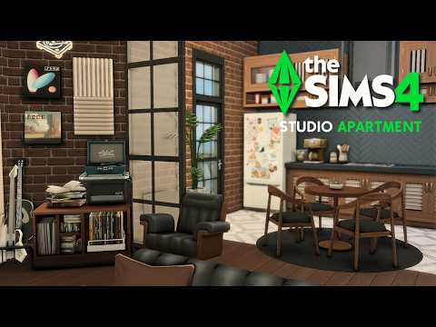 Cozy Studio Apartment with the NEW Music Den Kit! 🎶 + GIVEAWAY