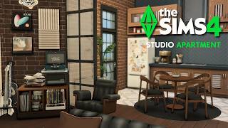 Cozy Studio Apartment with the NEW Music Den Kit! 🎶 + GIVEAWAY