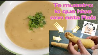 Receta: Cremita De Chirivia (Parsnip Cream of Soup)