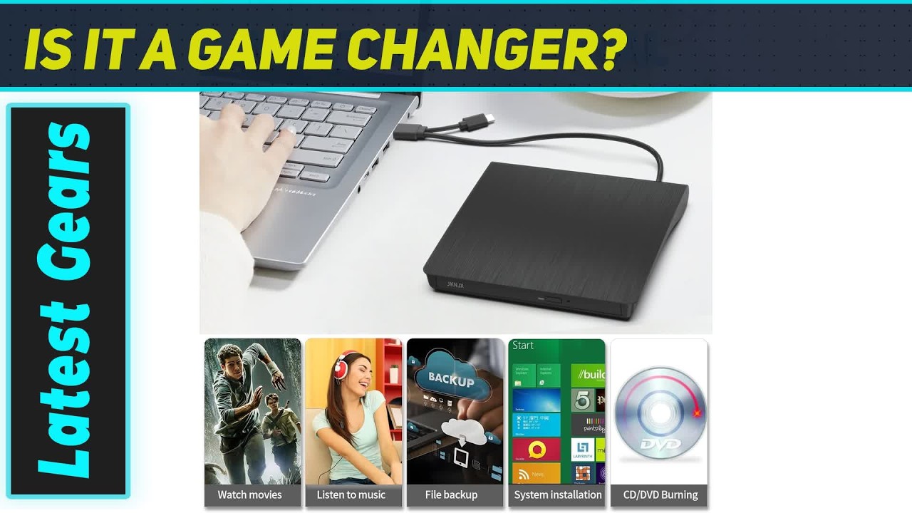 JKNJX External CD DVD Drive: Is This Portable Burner Actually