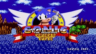 Sonic 1 - Reversed Curse! Gameplay (Small Speedrun)