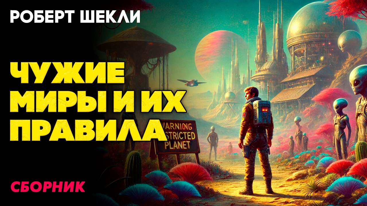 Роберт Шекли — ЧУЖИЕ МИРЫ И ИХ ПРАВИЛА | ФАНТАСТИЧЕСКИЙ СБОРНИК | Аудиокнига | Книга в Ухе