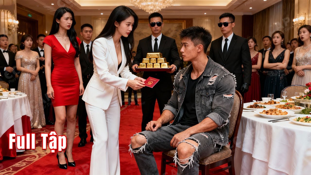 Chàng trai nghèo bị vợ ép ly hôn trong bữa tiệc nào ngờ giây sau nữ tổng tài đến cầu hôn và cái kết!