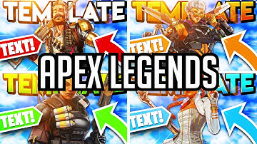 Apex Legends Thumbnail Template Pack #5