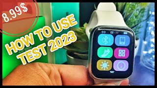 How to Connect i8 Pro Max Smartwatch to Phone HryFine  APP i8 Pro Max Smar twatch Unboxing