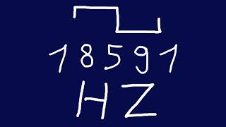18591 hz square