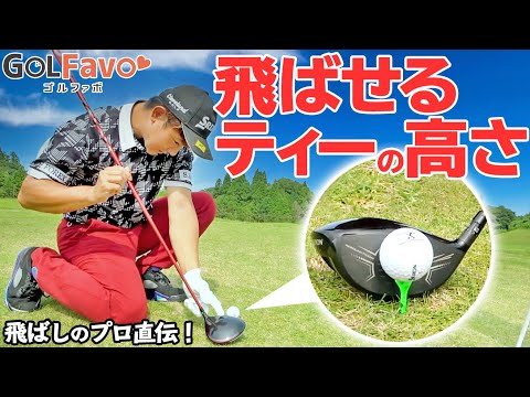 Driver [Tee Height] Differences in Trajectory Depending on Standard Position, Low or High, and Ti...
