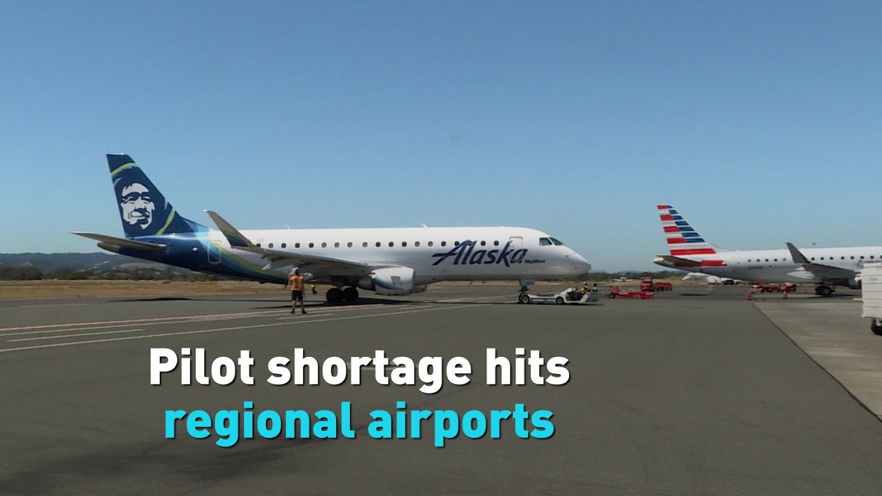 Pilot shortage hits regional airports