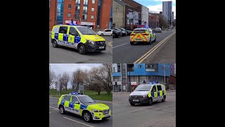 BTP ARV & Merseyside Police ARV Responding To A Incident On Blue Lights BTP ARV & Merseyside Police ARV Responding To A Incident On Blue Lights