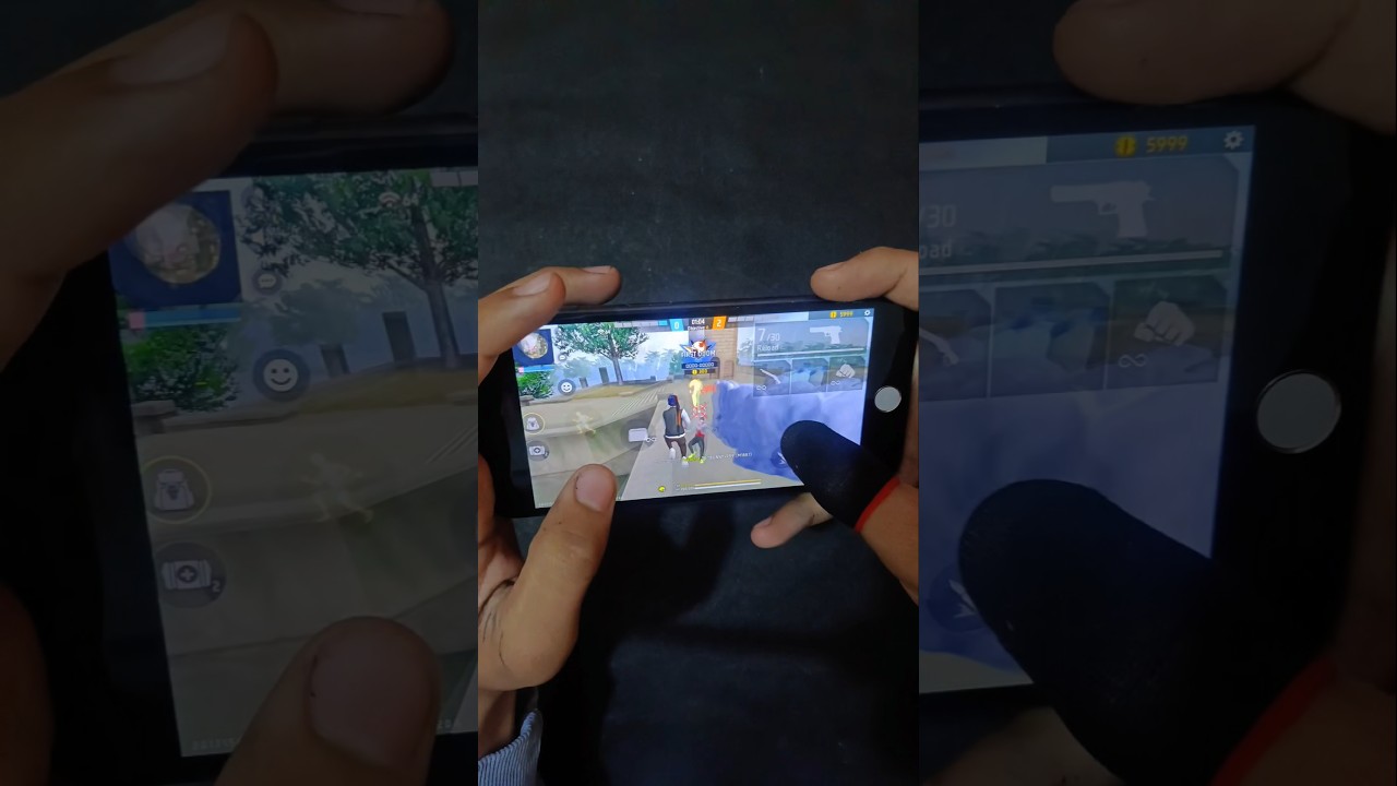 3 finger gameplay with phonk😱