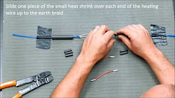 How to repair Warmup floor heating cable