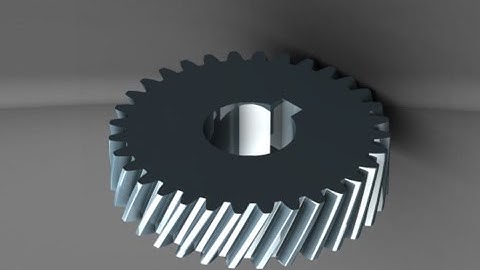 Involute Helical Gear:- Creo Parametric 3.0