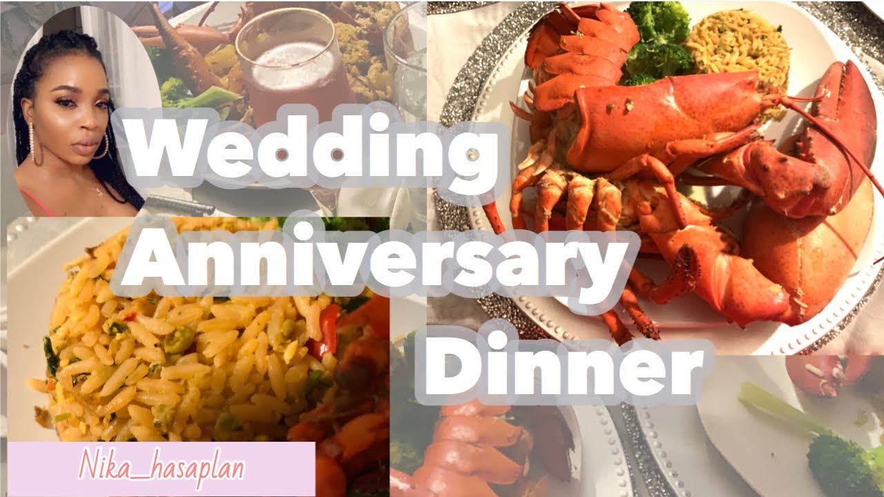 How To Prepare Lobster (My Wedding Anniversary Dinner) - YouTube