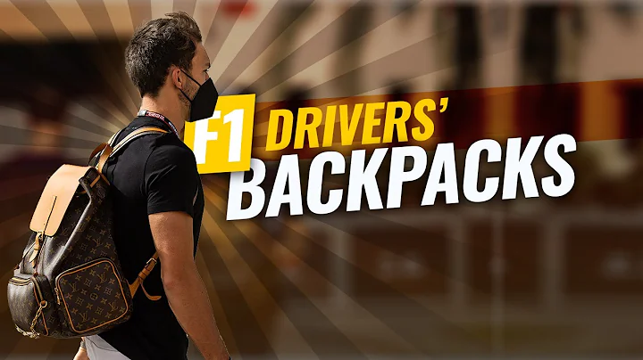 Do you know what backpacks F1 drivers wear?