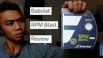 Why is this one of the most popular tennis strings EVER? An honest review on the Babolat RPM Blast