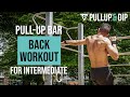 Intermediate Back Workout [PULL-UP BAR ONLY]