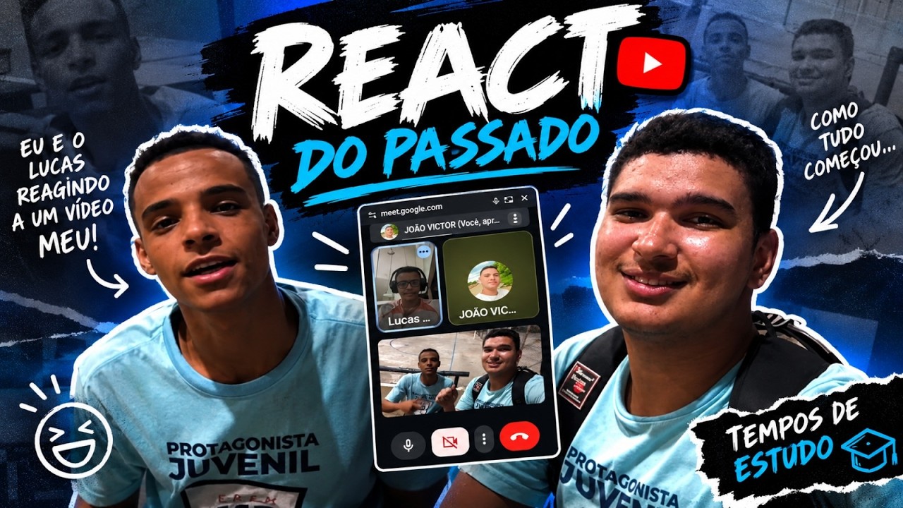 REACT COM MEU AMIGO DOS VELHOS TEMPOS DE ESCOLA