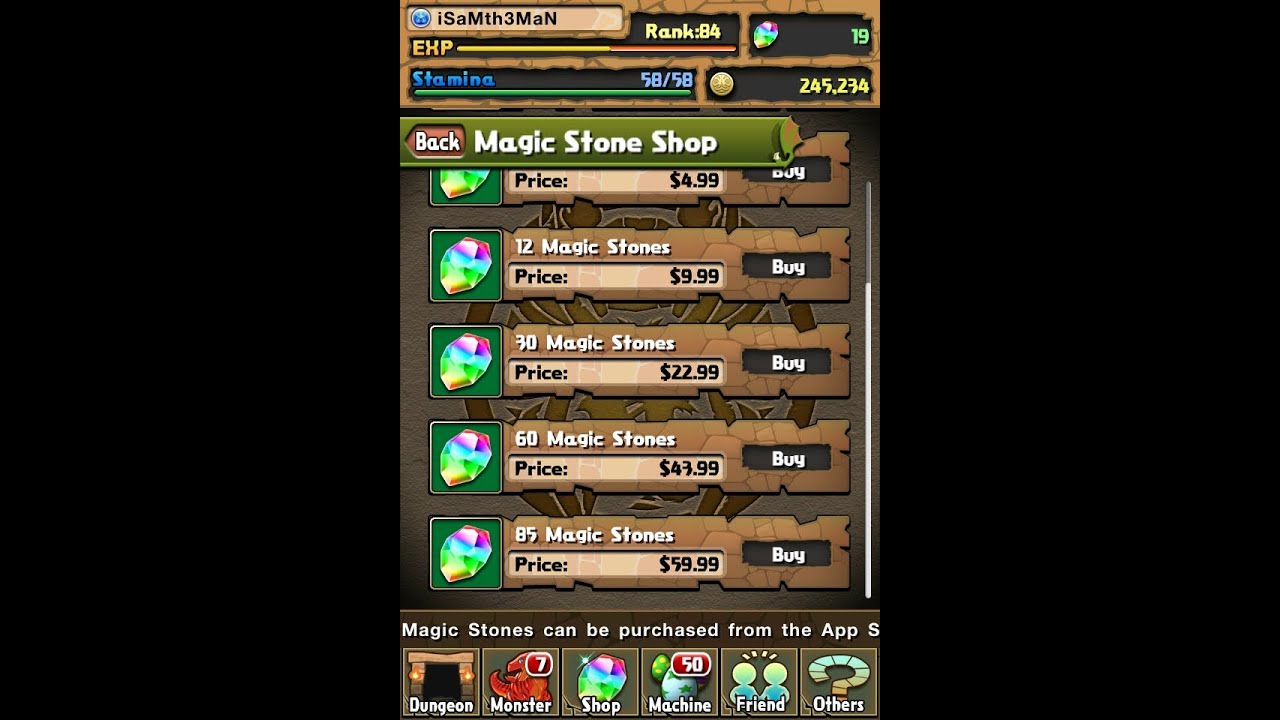 Puzzle and dragons magic stone hack download