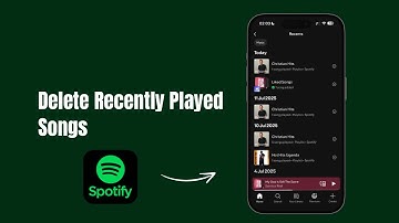 How to Delete Recently Played Songs On Spotify?